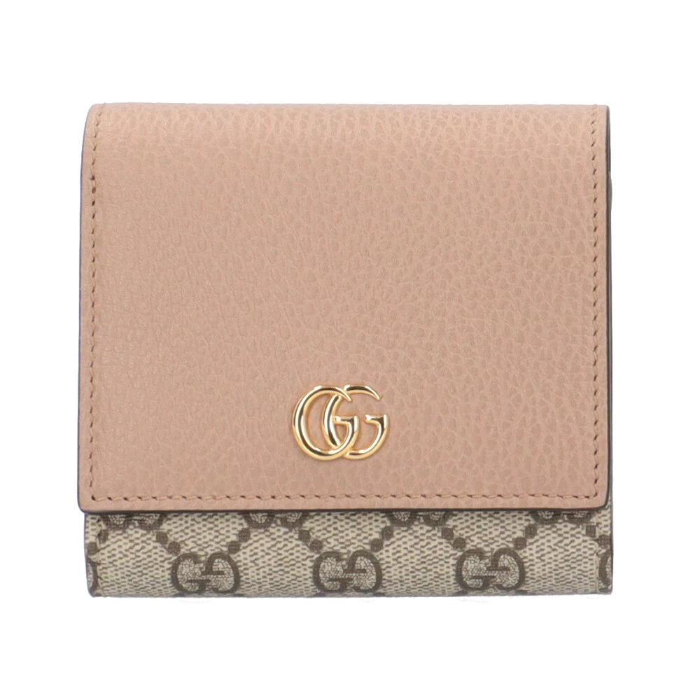 Gucci GG Marmont Bi fold Wallet Supreme Canvas